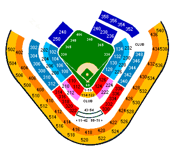 Angels Tickets Seating Chart