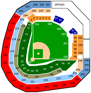 Rangers Ballpark In Arlington Seating Chart