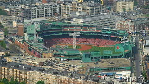 1933-The Old Grandstand Seats at Fenway-No, it's not just you, we