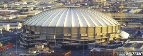 Aerial view of the Kingdome