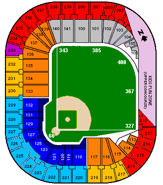 Metrodome Seating Chart