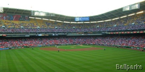 View from center field