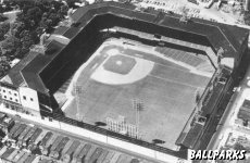 Aerial view of Shibe Park