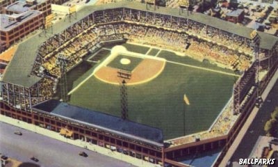 Aerial view of Sportsman's Park
