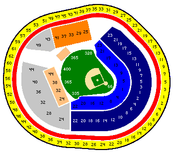3Com Park seating diagram