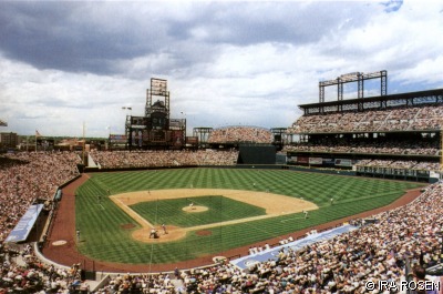 Denver - LoDo: Coors Field - One Mile Elevation Point