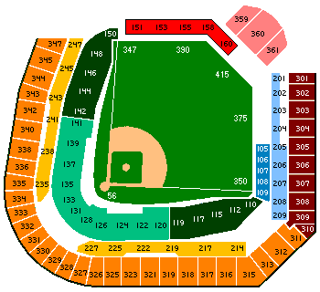 Coors Field Seating Chart