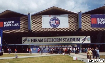 Exterior view of Hiram Bithorn Stadium