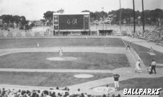 Jarry Park and the scoreboard