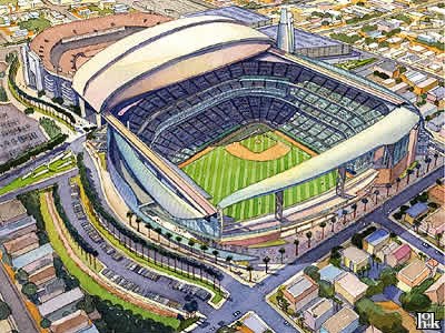 Marlins ballpark will be adjacent to the Orange Bowl