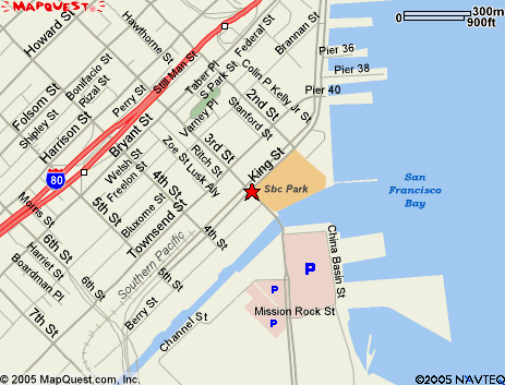 SF giants stadium map - San Francisco giants stadium map