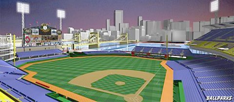 PNC Park renderings and models