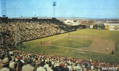 Oakland Oaks vs. San Francisco Seals baseball opening. 1918-04-02